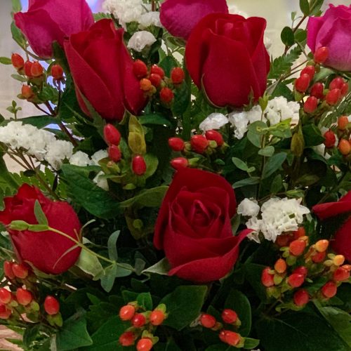 June Flower Basket Kim Floral Design