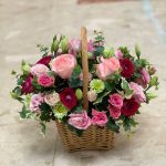 Spring Time Flower Basket
